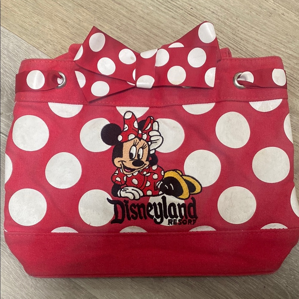 Red Polka Dot Minnie Mouse Tote